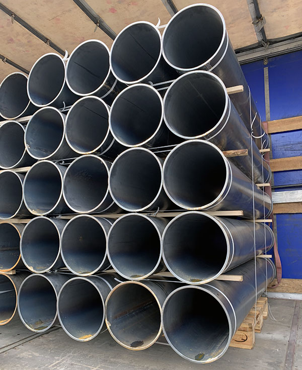 packaged galvanized pipes